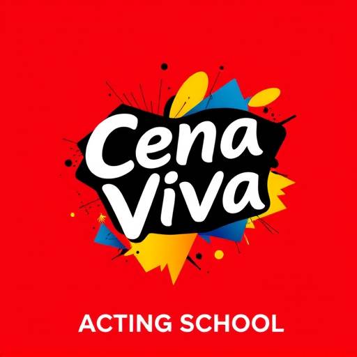 Logo da Escola de Atores Cena Viva